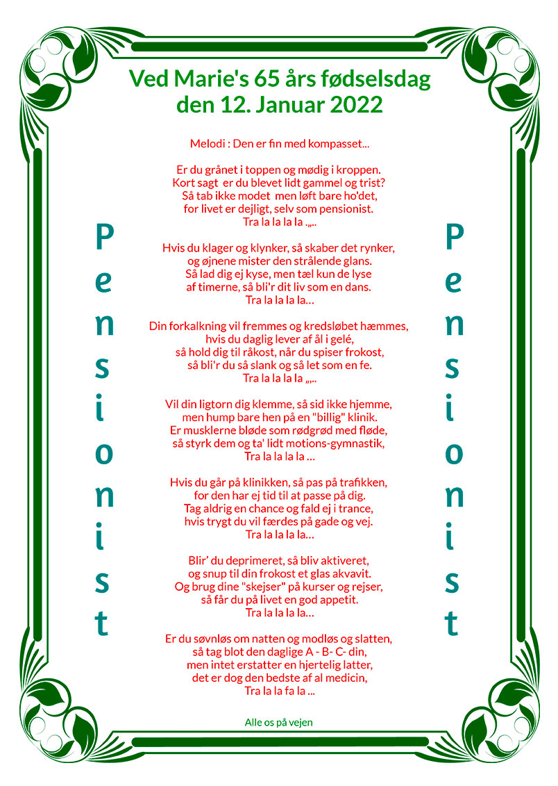 Pensionist-sangen