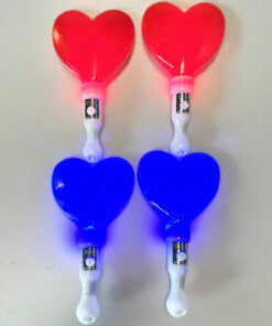 Alternative view of Hjerter til Spørge sangen med led lys