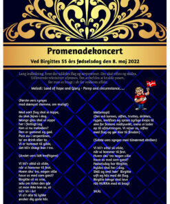 Promenadekoncert - Pomp and Circumstance - Fødselsdag
