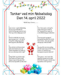 Tanker ved min fødselsdag