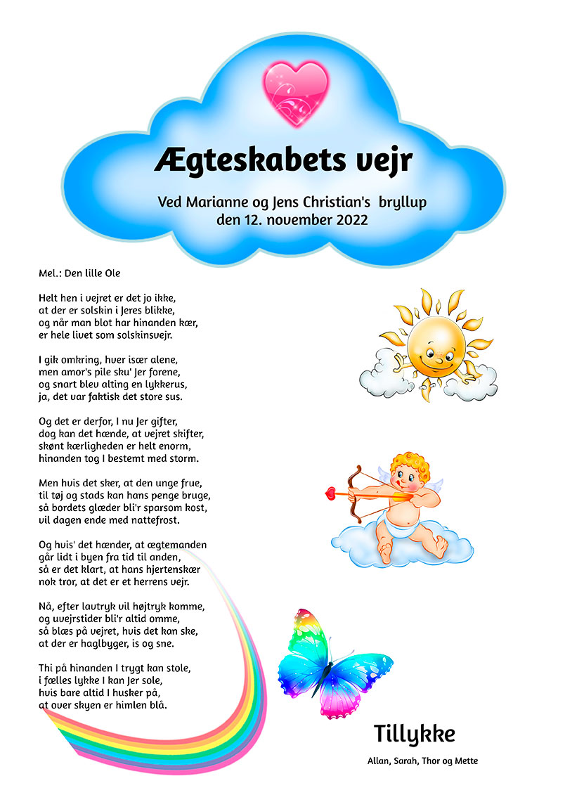 Ægteskabet vejr