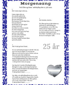 Morgensang - Sølvbryllup