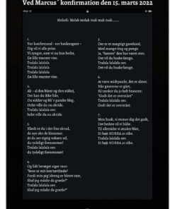Vi hylder den stakkels konfirmand ( Ipad )
