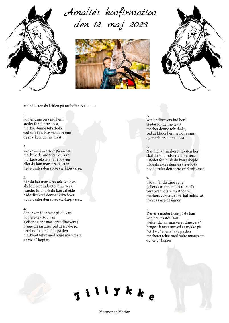 Skabelon-til-personlig-sangtekst-hest