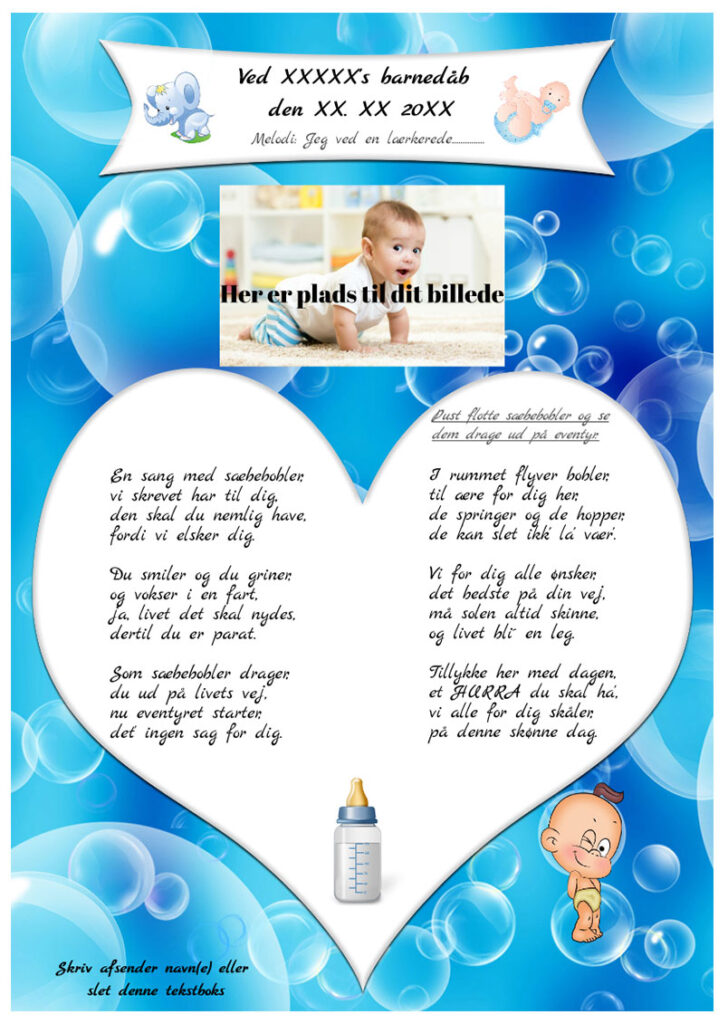 Barnedåb - festsange.nu