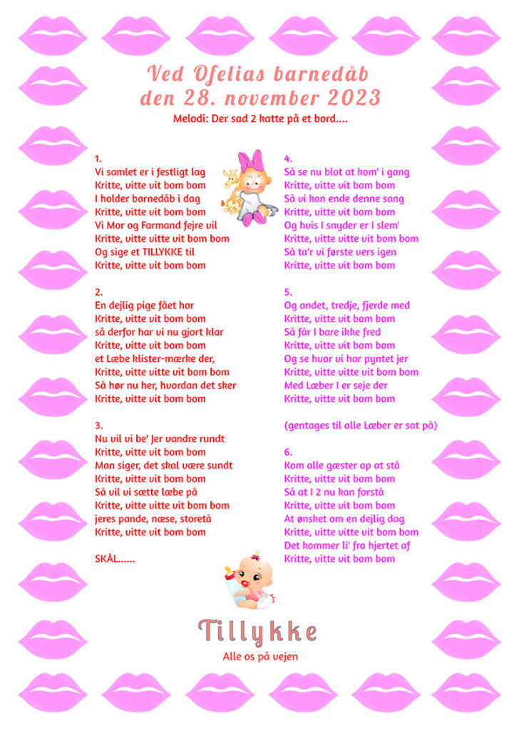 Barnedåb - festsange.nu