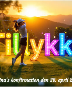SangSkjuler - Flad kasse - Golf design nr 2