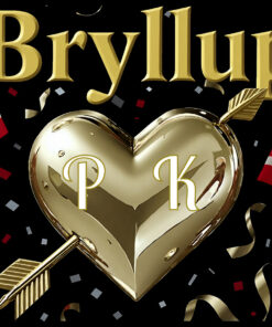 SangSkjuler - Bryllup - Guldhjerte med pil