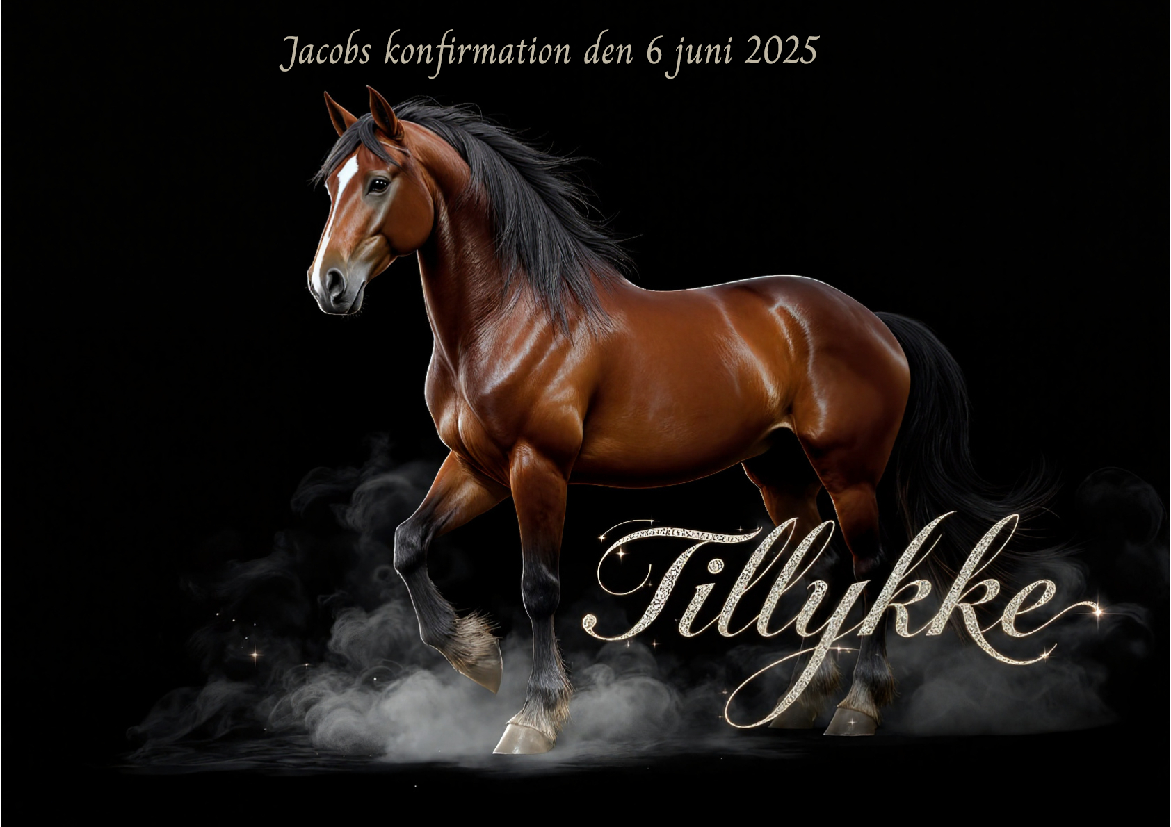 SangSkjuler - Heste design nr 8