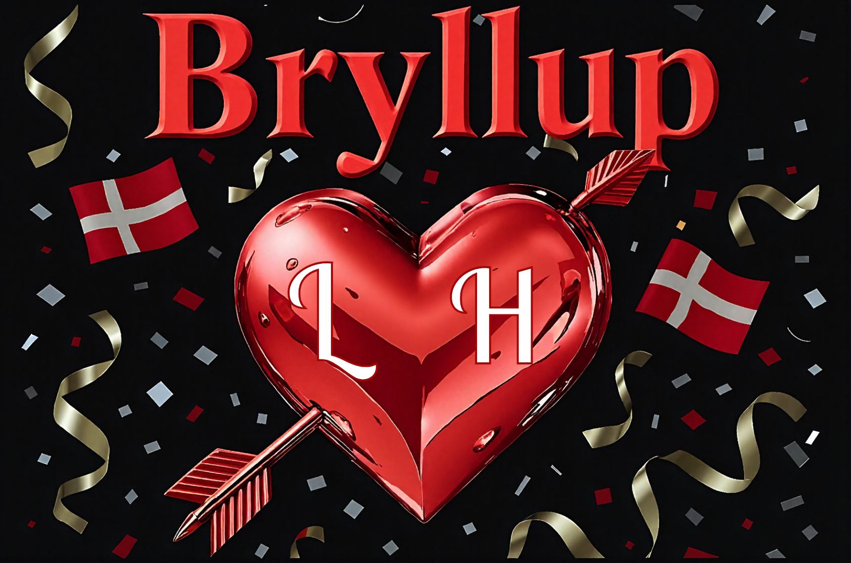 sangskjuler-roed-hjerte-med-roed-pil-til-bryllup