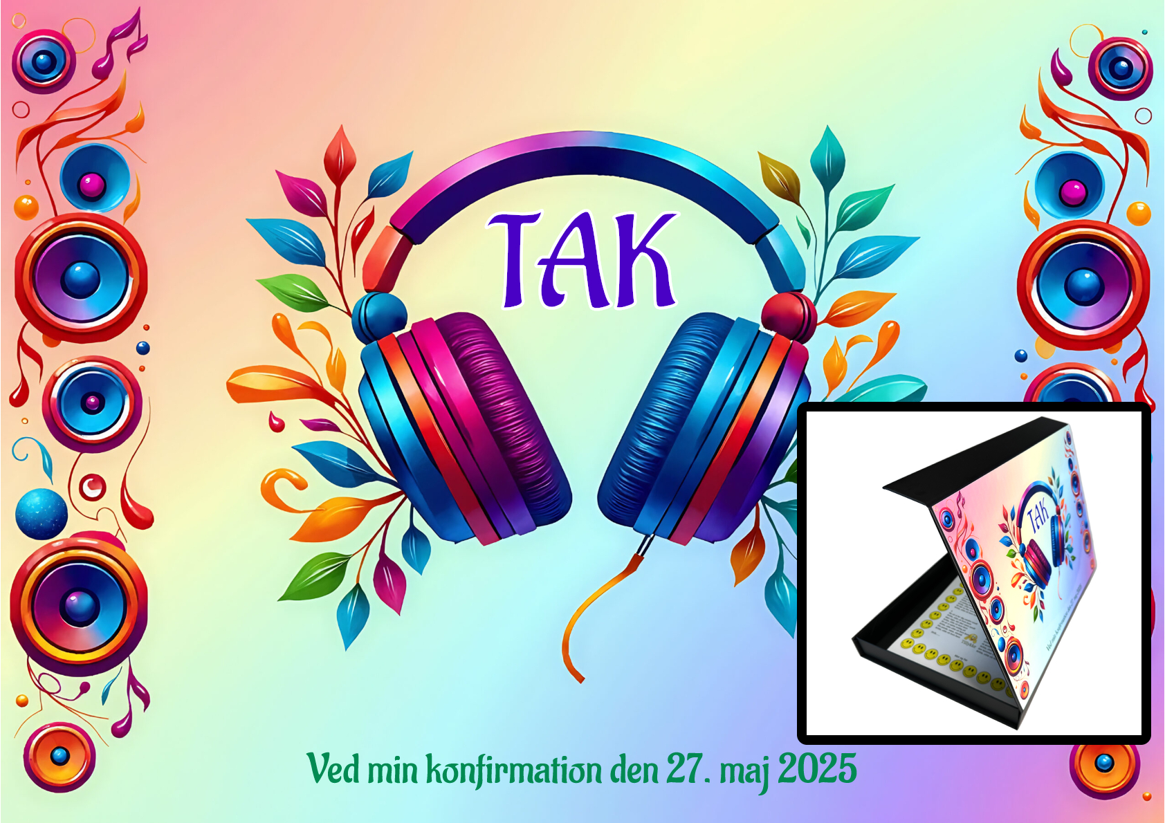 Sangskjuler-takkesang fra konfirmanden-tak-til-verdens-bedste.mor-far-og-soeskende
