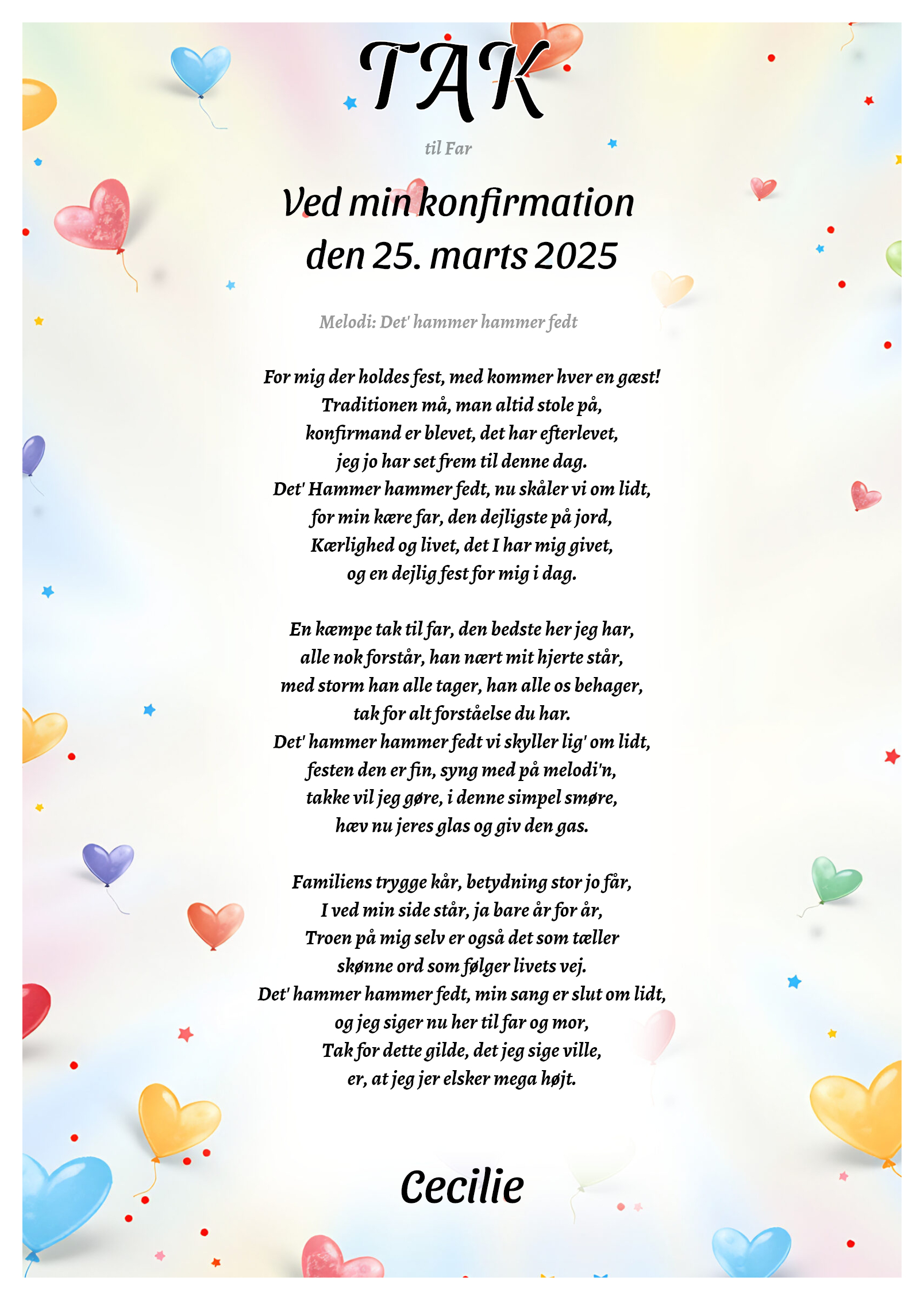 Takkesang-til-far-paa-melodi-hammer-hammer-fedt