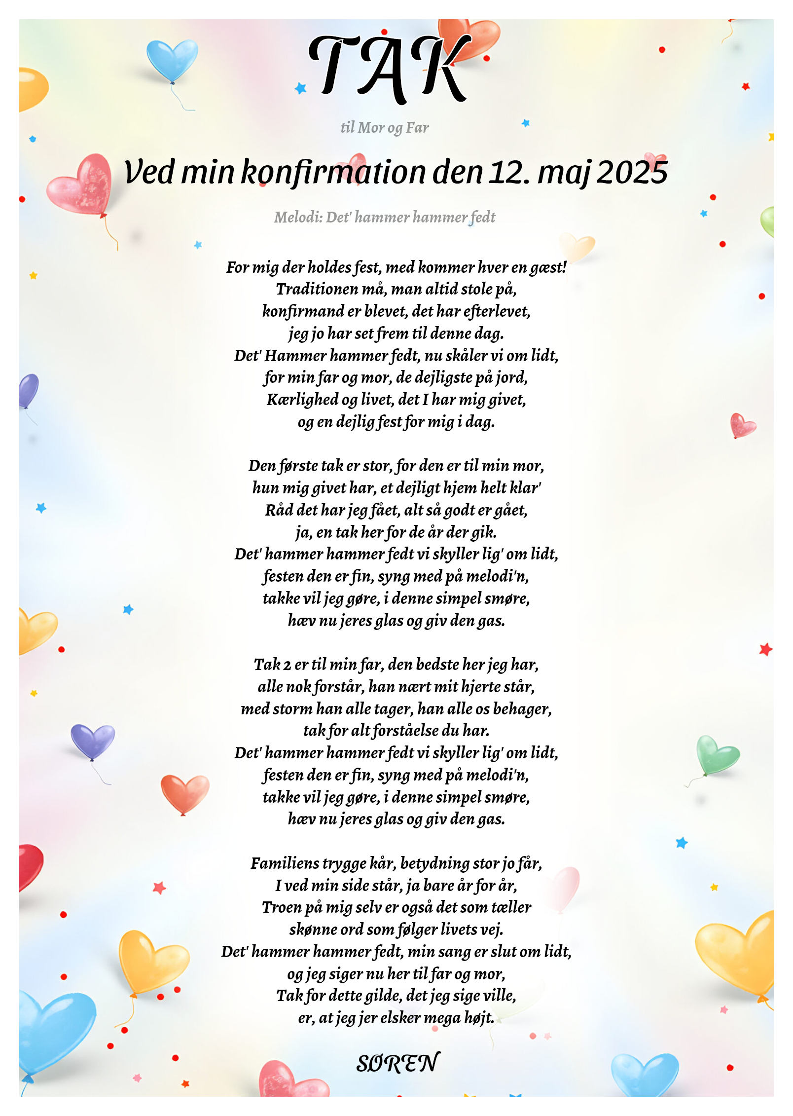 Takkesang-til-mor-og-far-paa-melodi-hammer-hammer-fedt