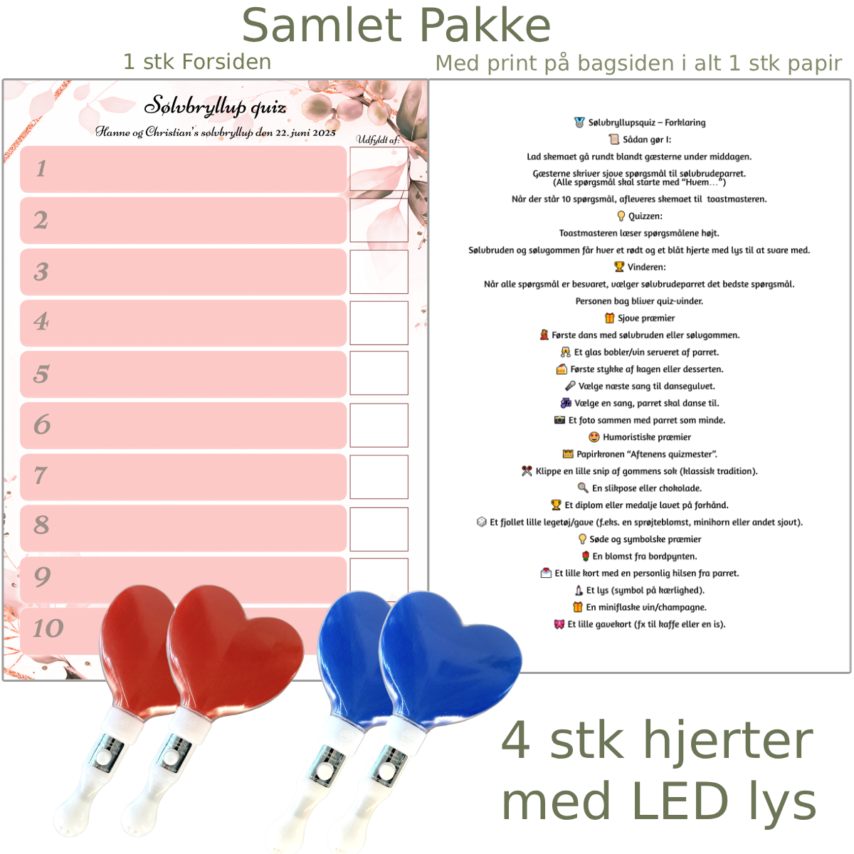 soelvbryllups-quiz-rosa-floral-samlet pakke