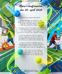 Han spiller tennis - Tennisspiller