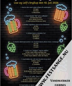 Ølquiz 2. udgave med 10 spørgsmål om øltyper, IBU, Heineken, Beer Pong og danske ølvaner – perfekt til fest og komsammen