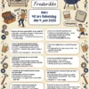 Quiz til 40 års fødselsdag mand i A4 format med sjove spørgsmål om livet som 40-årig mand, fås i 3 designs: motorsport og action, illustreret humor og sort guld med whisky