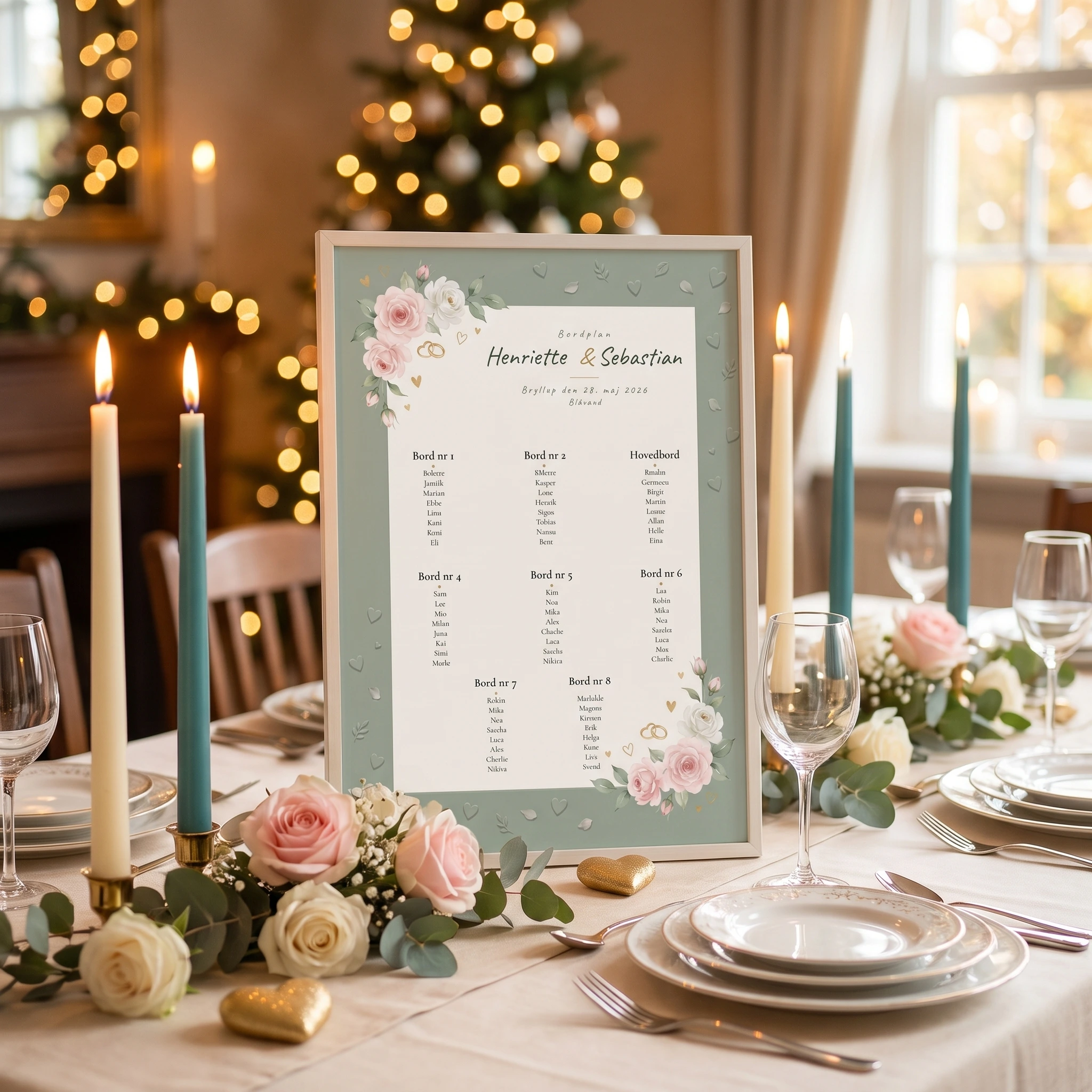 Bordplan design Skoenne Else