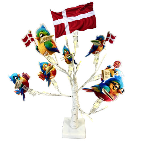 Pengetræ med pengefugle