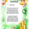 Julesang Bjældeklang til personlig julefest med navne du selv tilpasser