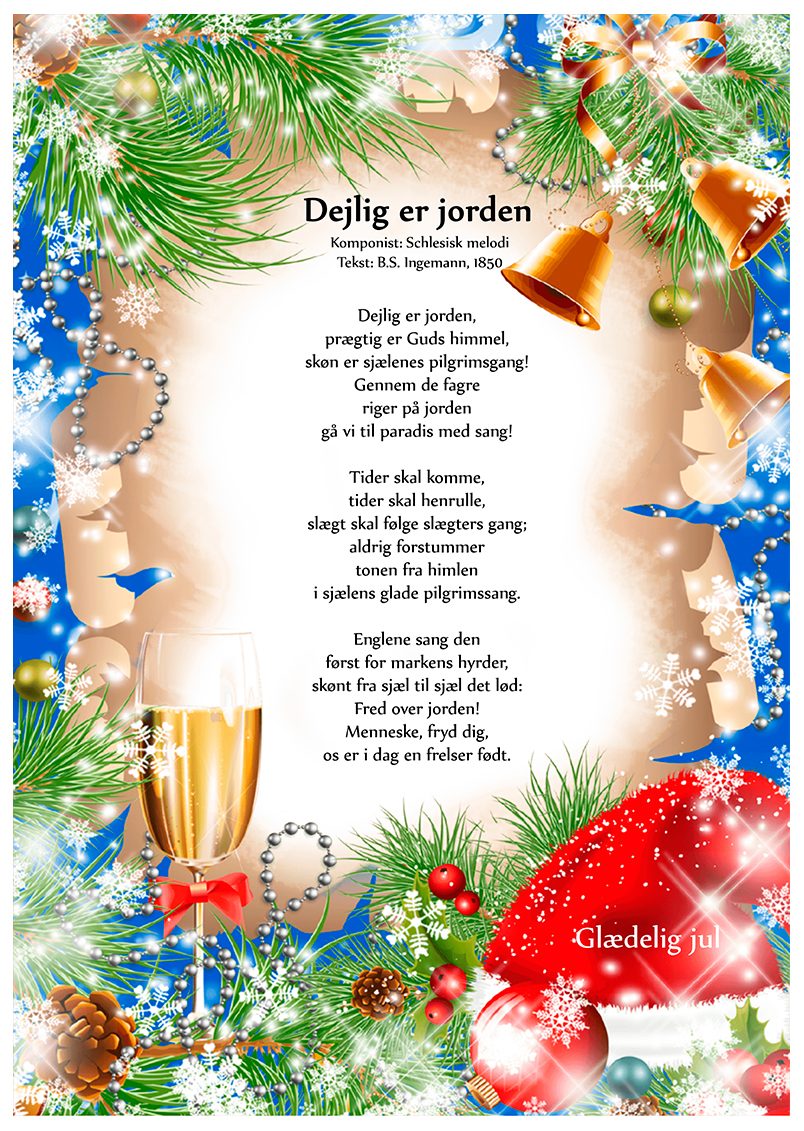 Dejlig er jorden – julesang