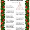 Julesang Det kimer nu – personlig julesang til julefest med klassisk melodi