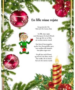 Julesang om nisse – En lille nisse rejste med klassisk melodi til jul
